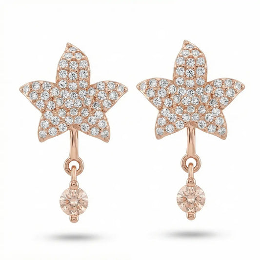 The Celestia Bloom Earrings -925 Silver