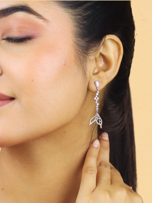 Mermaid Whisper Earrings - 925 Silver