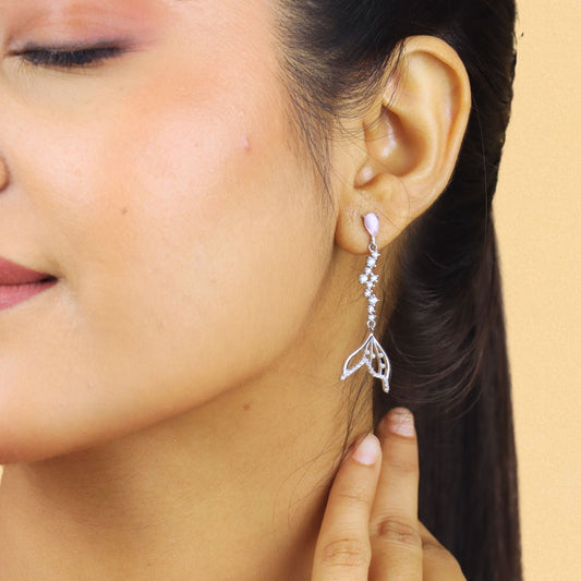 Mermaid Whisper Earrings - 925 Silver