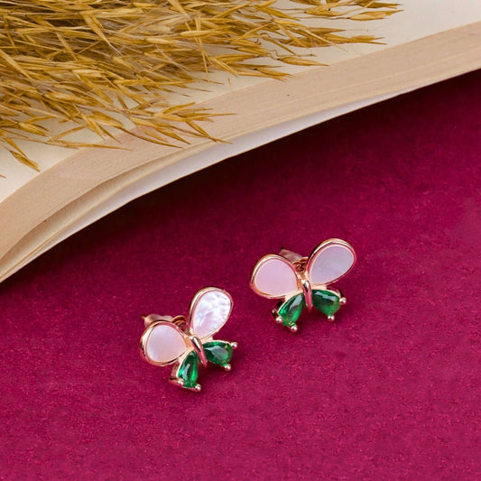 Flutter Gleam Earrings - 925 Silver