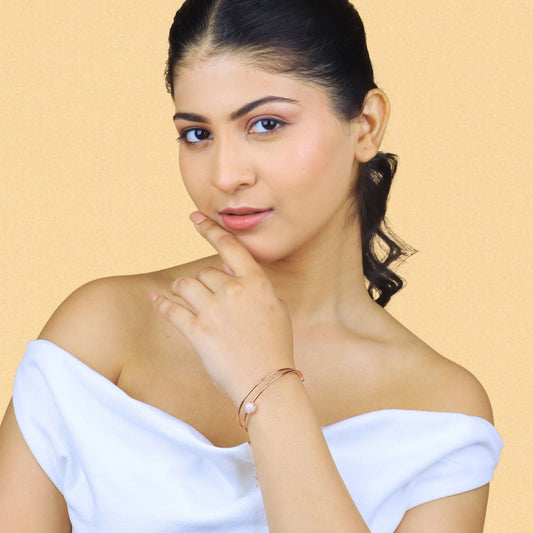 Rosé Orbit Kada - 925 Silver