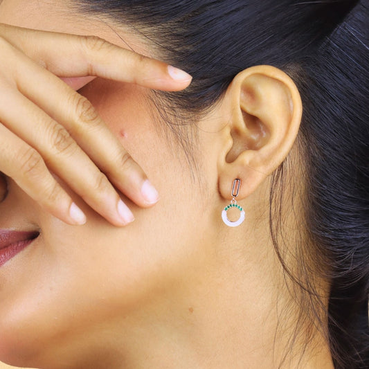 Blossom Whisper Earrings - 925 Silver