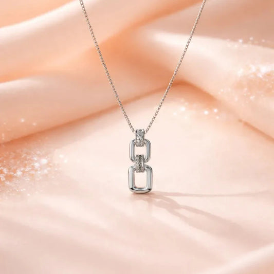 Bloomette Charm Neckalce - 925 Silver