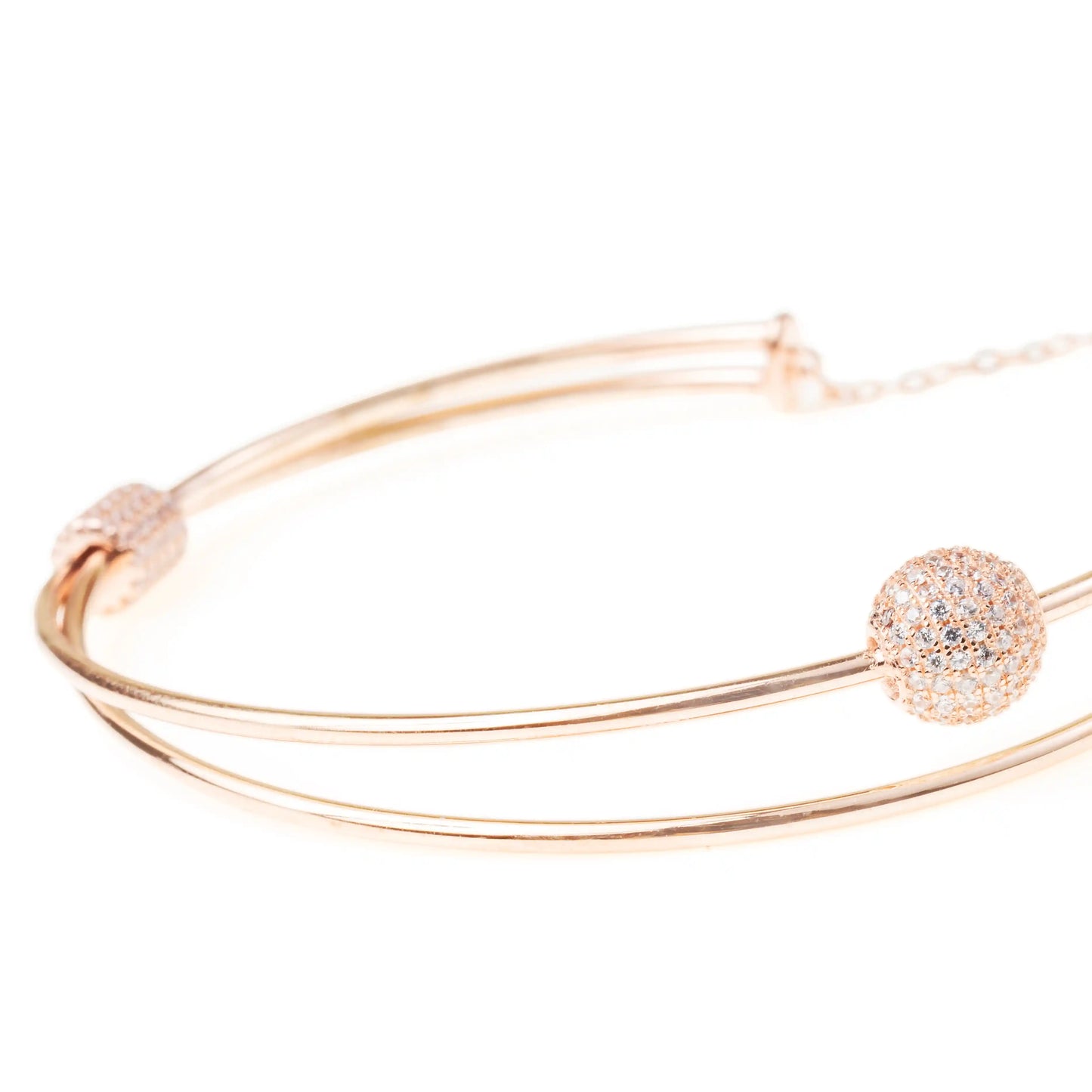 Aurora Luxe Cuff Bracelet - 925 Silver