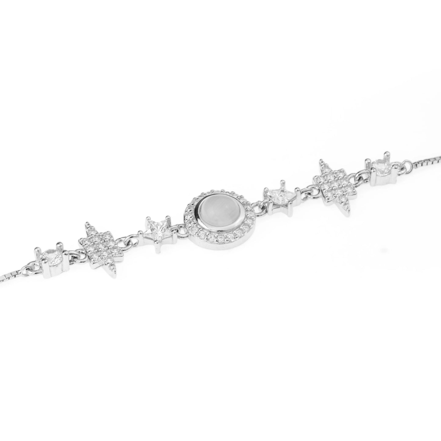 Celestial Charm Anklet - 925 Silver