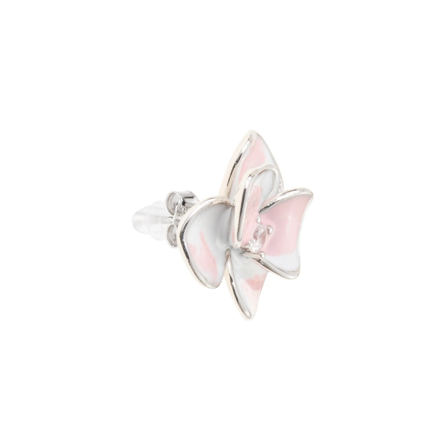 The Petal Swirl Studs - 925 Silver