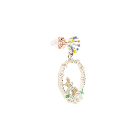 Whimsy Bloom Hoops
