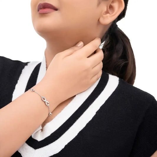 Nexus Rhodium Bracelet - 925 Silver