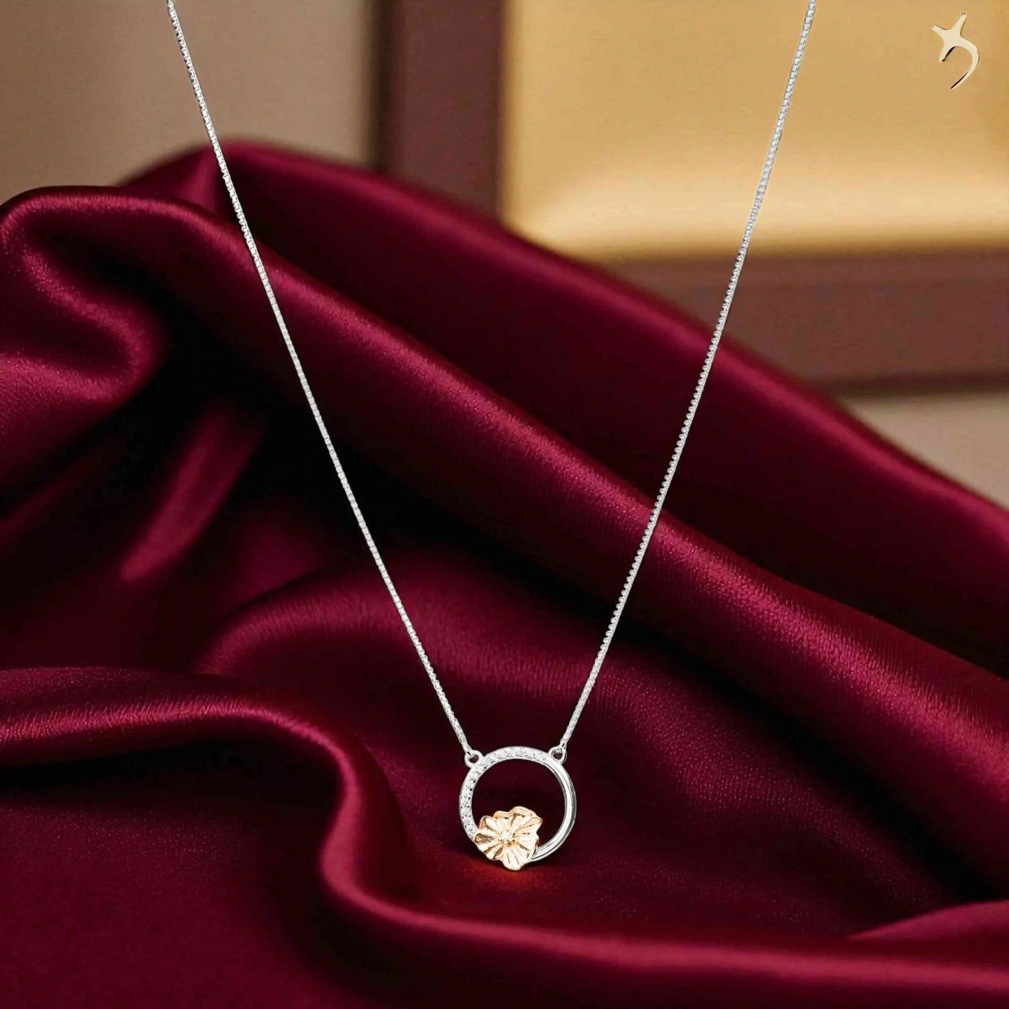 Eternal Bloom Necklace - 925 Silver