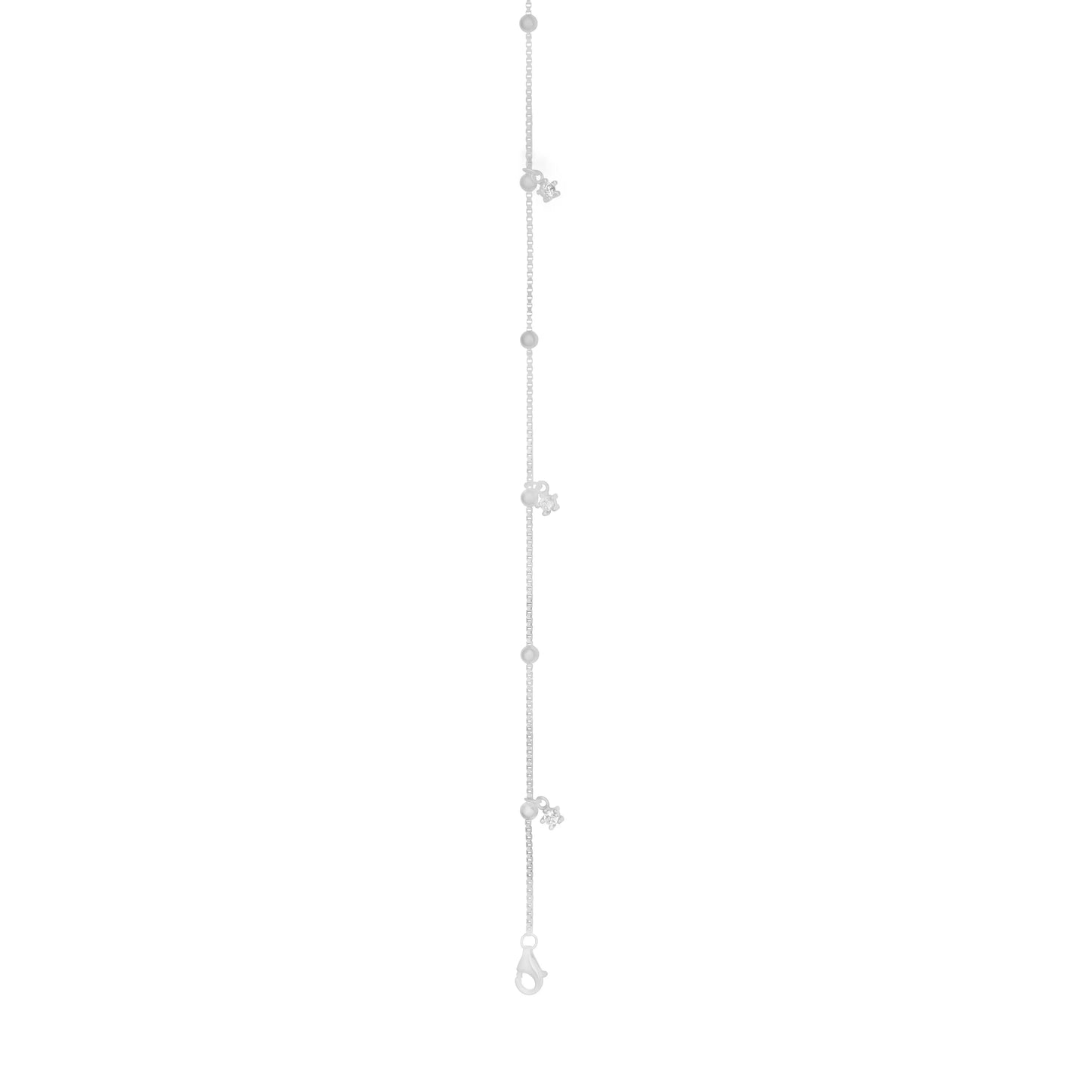 Starfall Chain Bracelet - 925 Silver