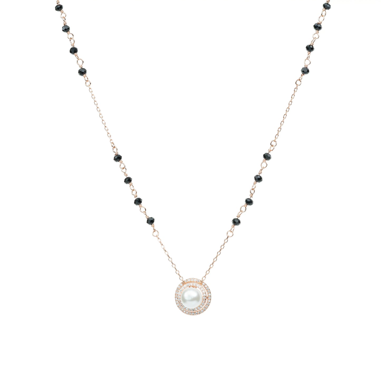 Luna Pearl Mangalsutra Necklace - 925 Silver