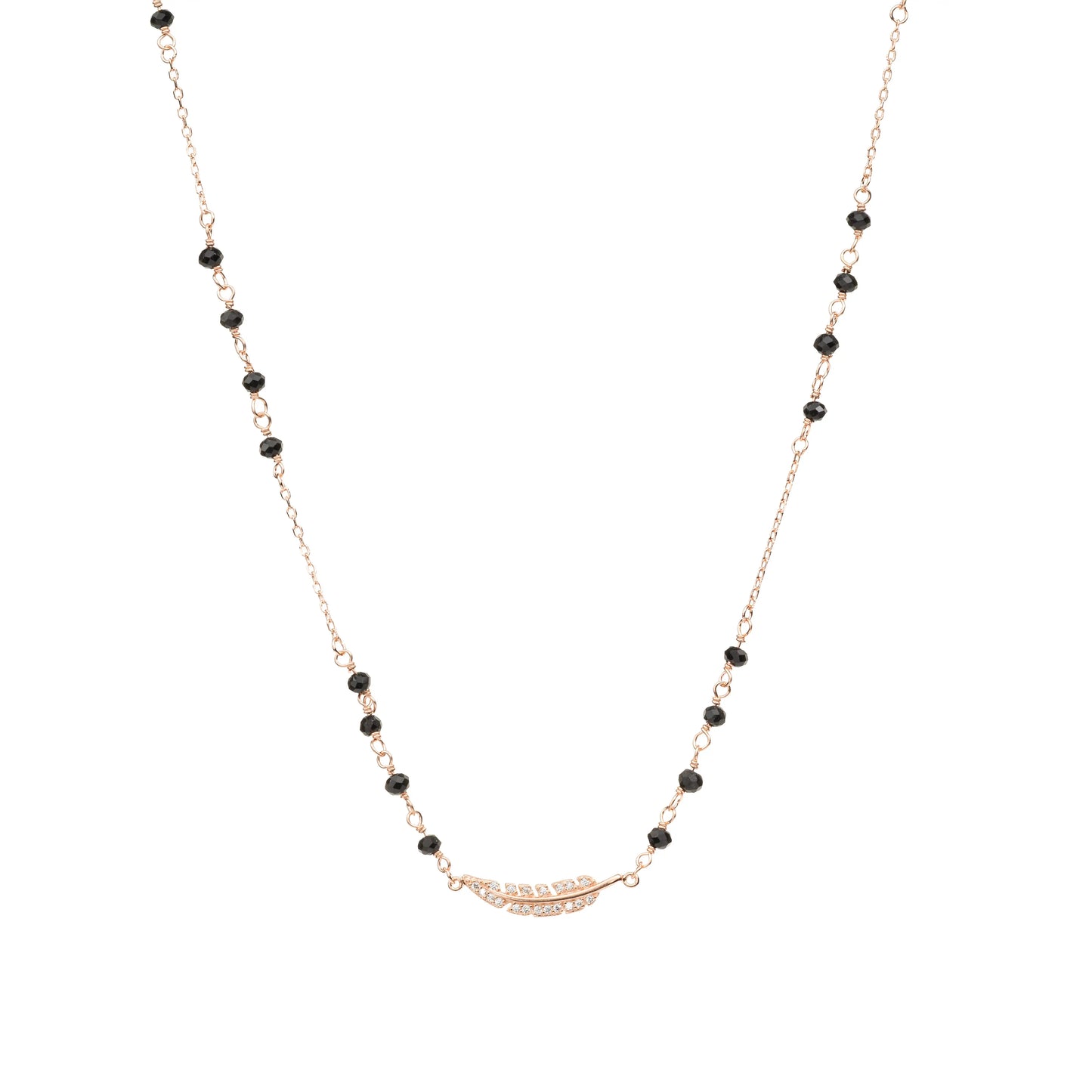 Whisper Feather Mangal sutra - 925 Silver