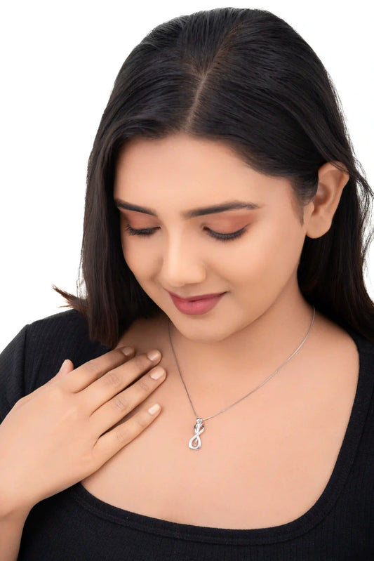 Eternal Embrace Necklace - 925 Silver