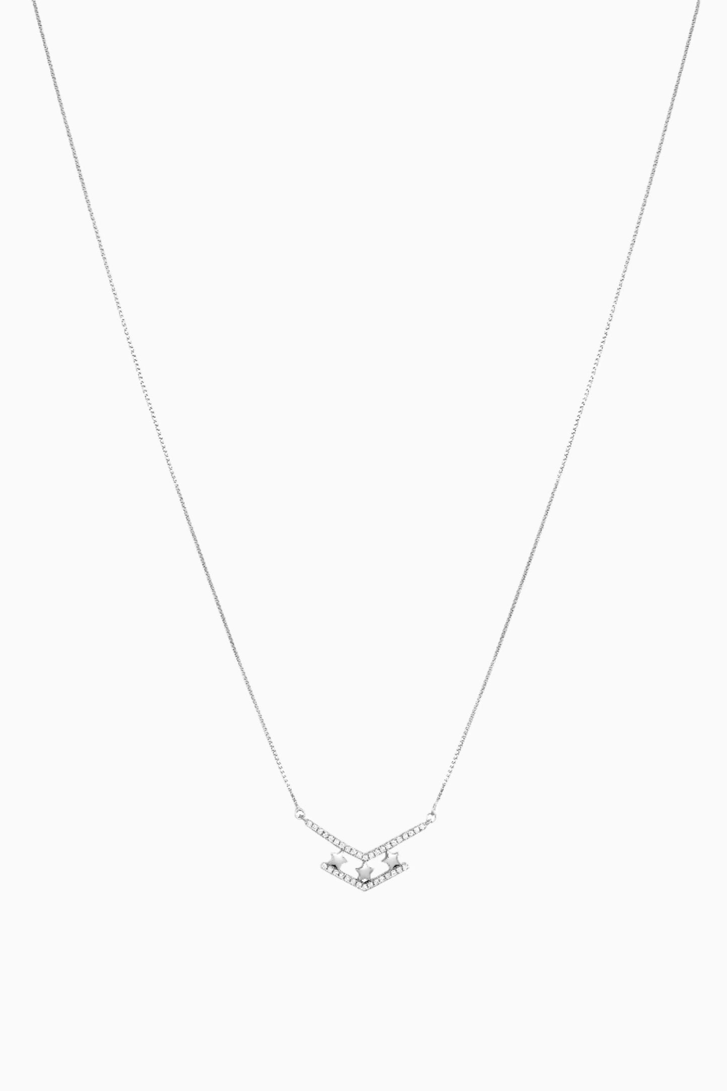 Stars Alligned Necklace - 925 Silver