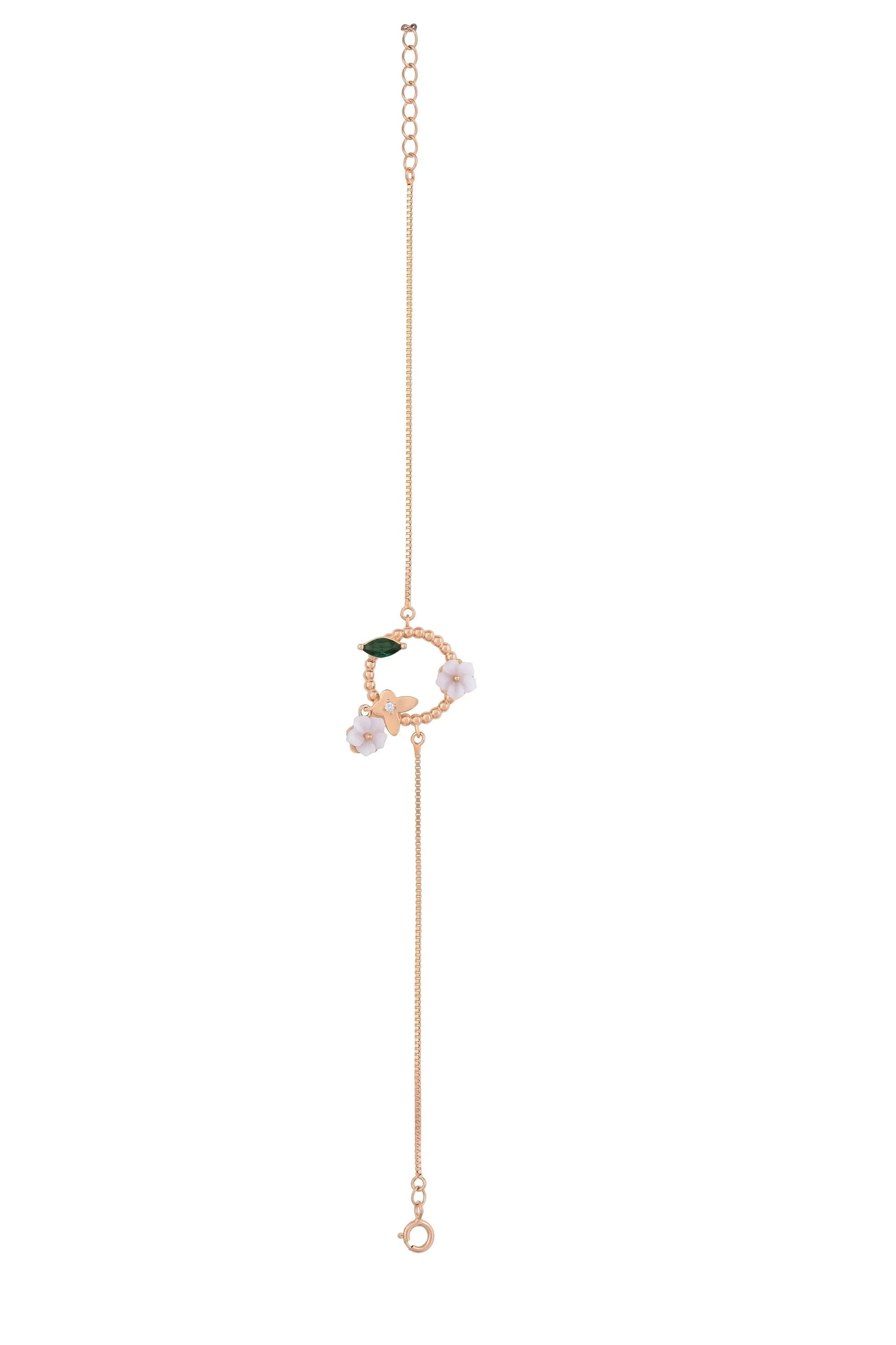 Nature's Elegance Bracelet - 925 Silver