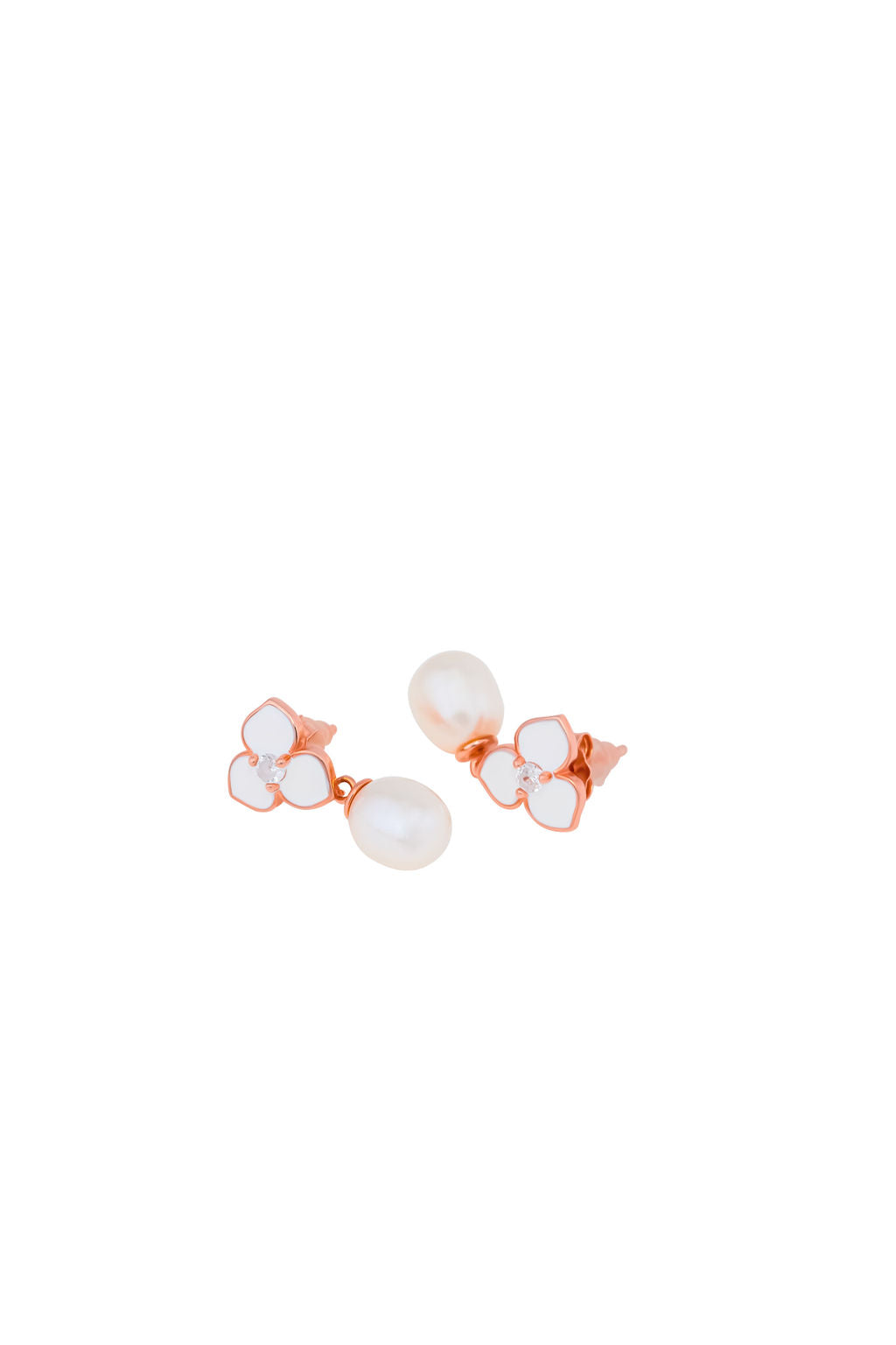 Lustrous Arc Earrings