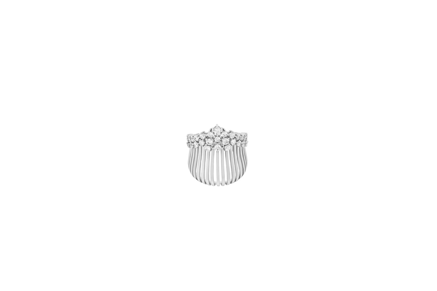 Silver Cocktail Ring - 925 Silver