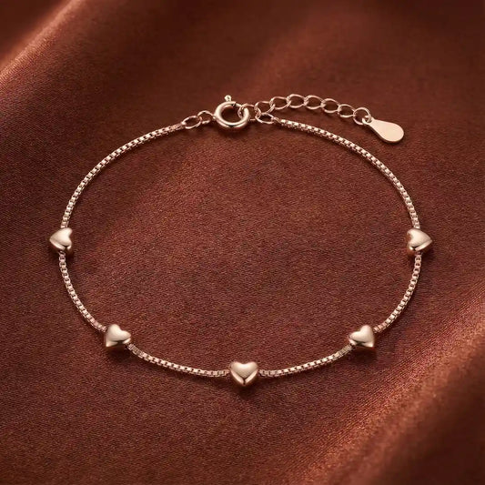 Heartfelt Bracelet - 925 silver