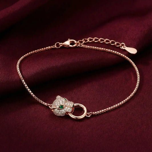 Panther's Eye Bracelet - 925 Silver