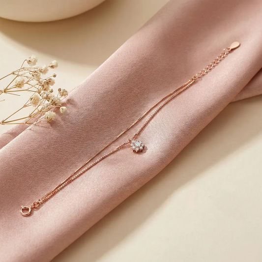 Timeless Radiance 925 Silver Double-Strand Adjustable Bracelet