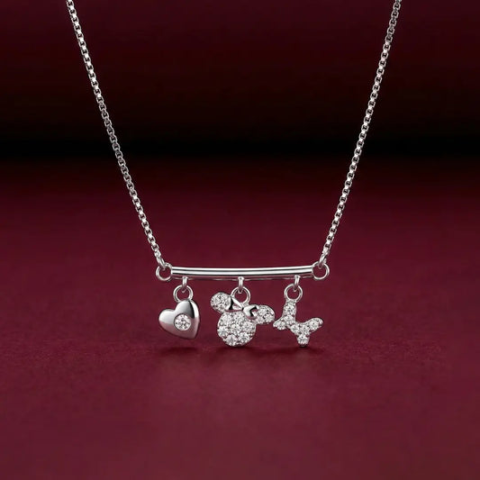 Sunburst Necklace - 925 Silver