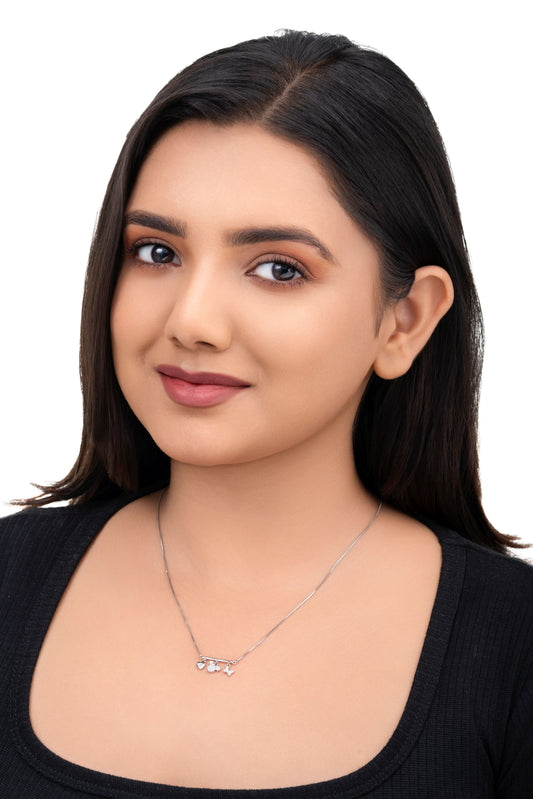 Sunburst Necklace - 925 Silver