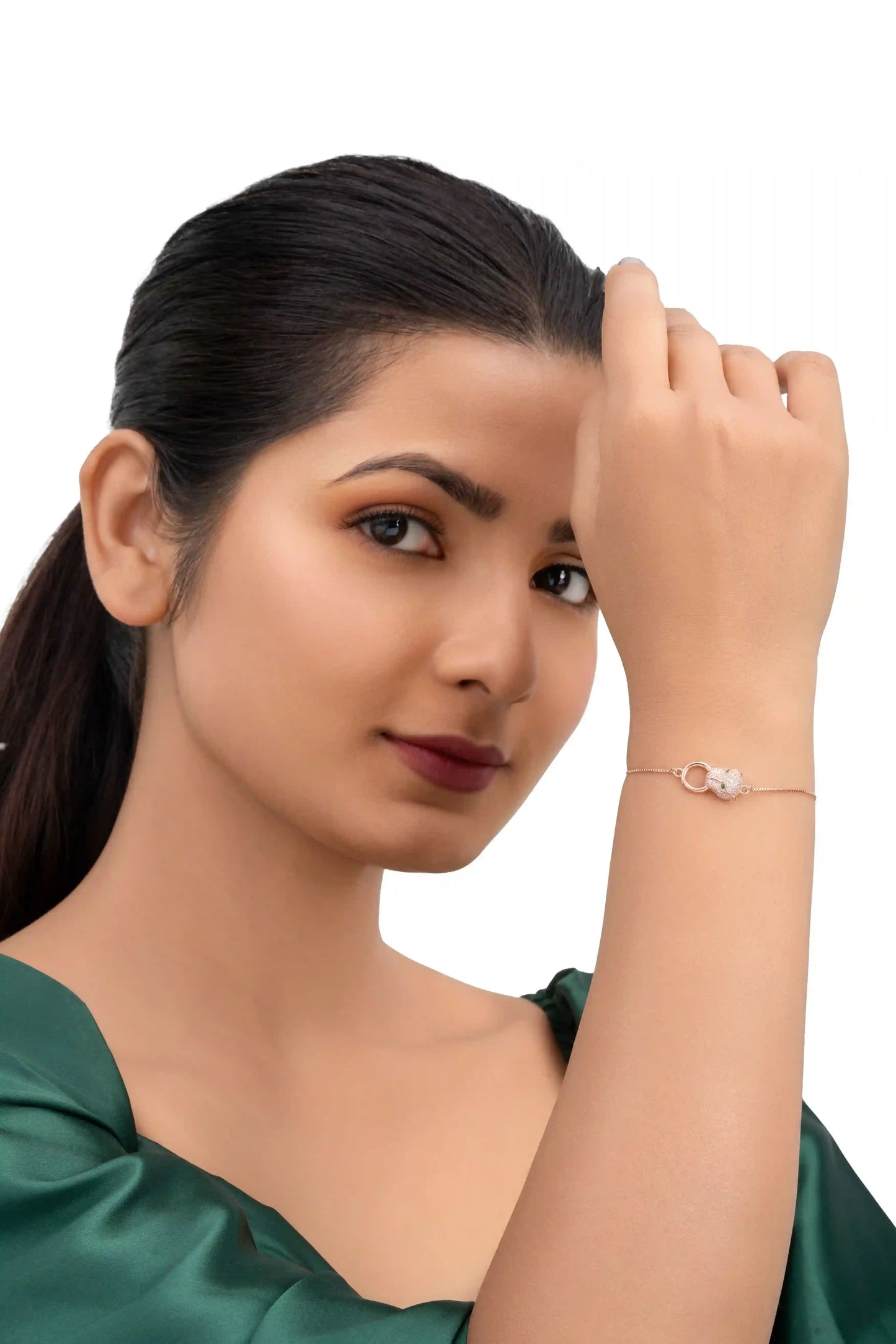 Panther's Eye Bracelet - 925 Silver
