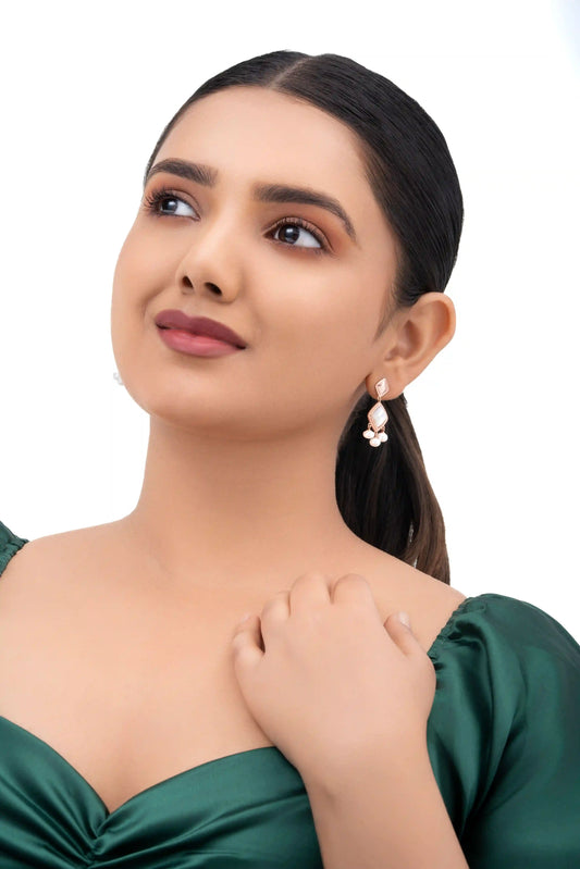 Sea Shell with Real Pearl -925 Silver