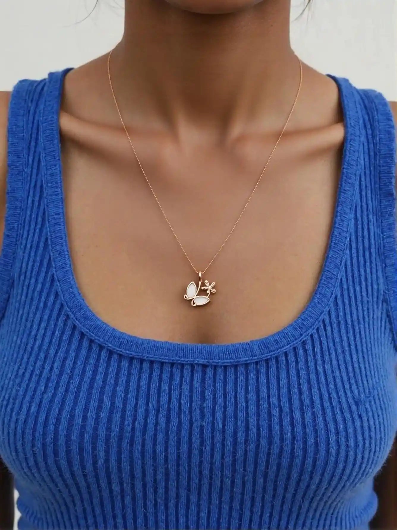 Flutura Fleur Necklace - 925 Silver