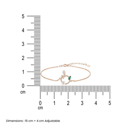 Nature's Elegance Bracelet - 925 Silver