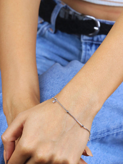Starfall Chain Bracelet - 925 Silver