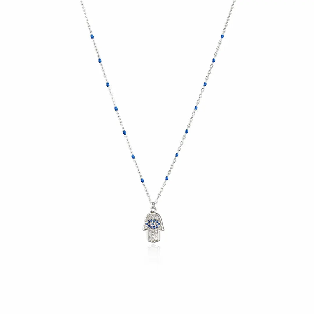 Eterna Charm 925 Silver Adjustable Necklace