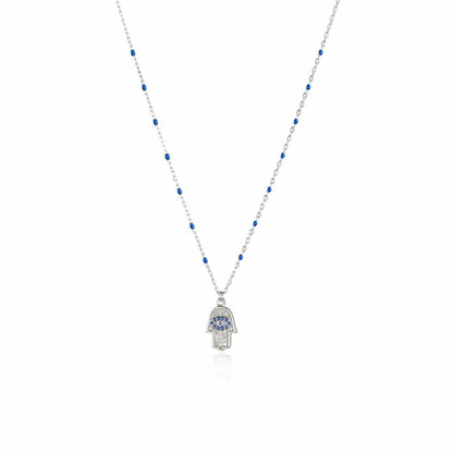 Eterna Charm 925 Silver Adjustable Necklace