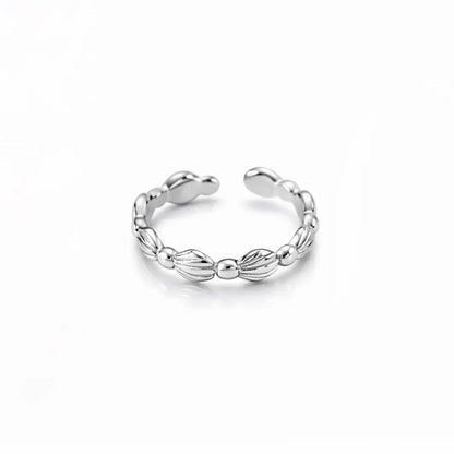 Beaded Grace 925 Silver Adjustable Toe Ring