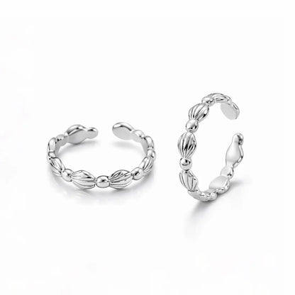 Beaded Grace 925 Silver Adjustable Toe Ring