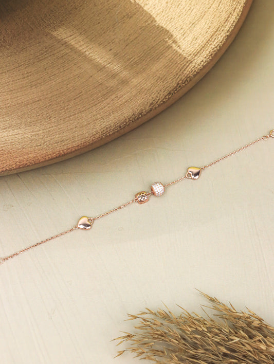 Eterna Heart Bracelet - 925 Silver