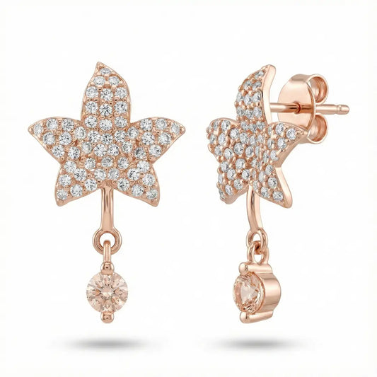 The Celestia Bloom Earrings -925 Silver