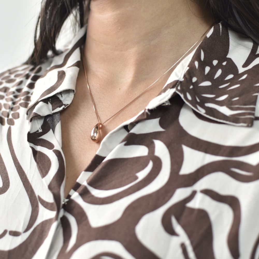 Pure Drop Necklace - 925 Silver