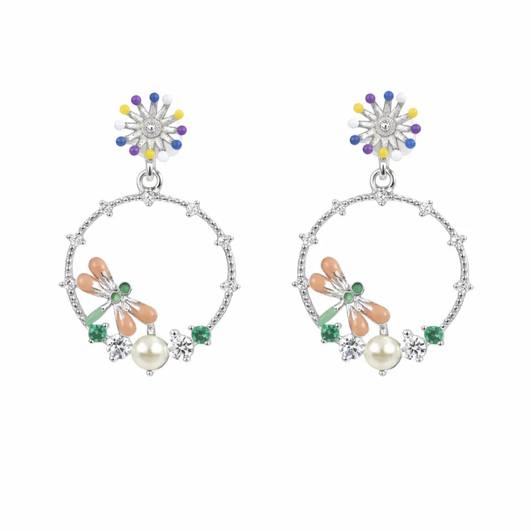 Aurora Garden Bracelet Earrings - 925 Silver