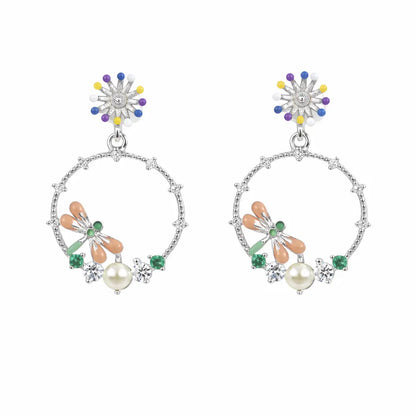Aurora Garden Bracelet Earrings - 925 Silver