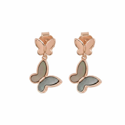 The FlutterDusk Earrings - 925 Silver