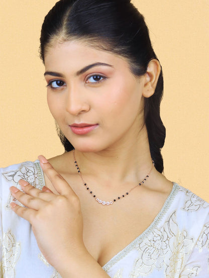 Eternal Grace Mangalsutra Necklace - 925 Silver