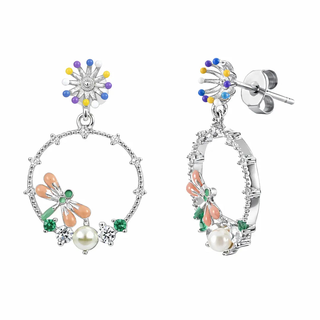 Aurora Garden Bracelet Earrings - 925 Silver