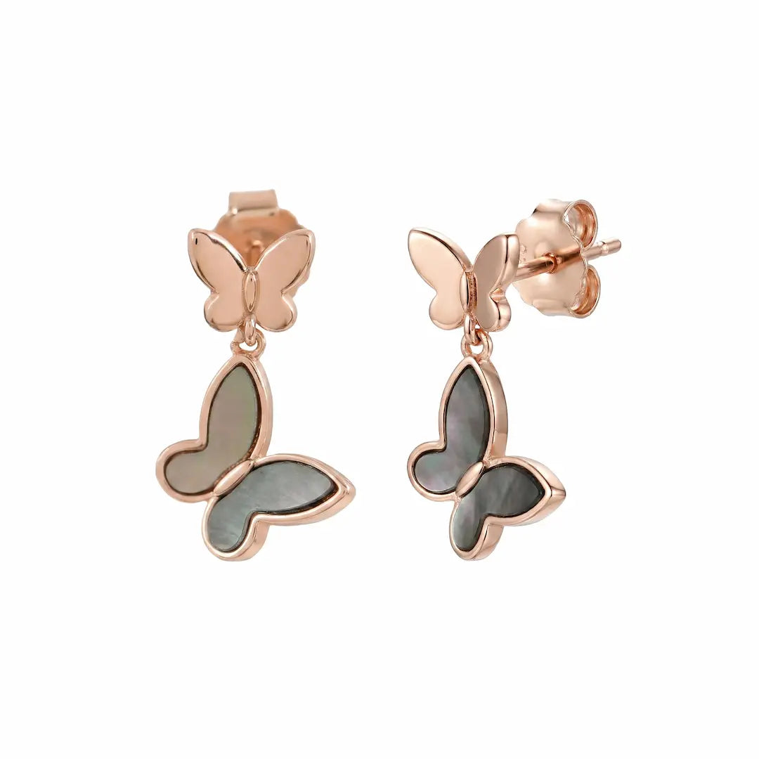 The FlutterDusk Earrings - 925 Silver