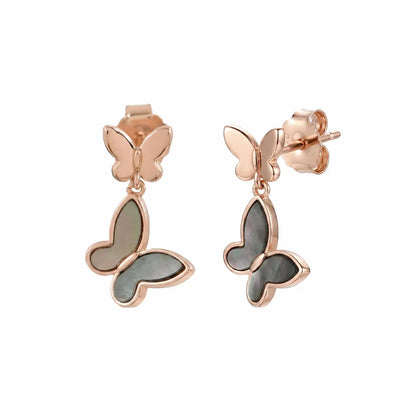 The FlutterDusk Earrings - 925 Silver