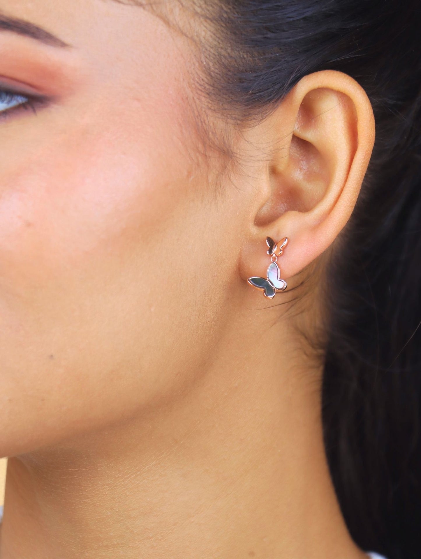 The FlutterDusk earrings - 925 Silver