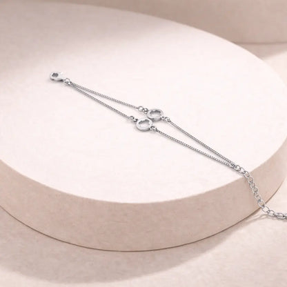 Ethereal 925 Silver Infinite Glow Adjustable Bracelet