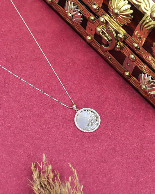 Celestial Hive Necklace - 925 Silver