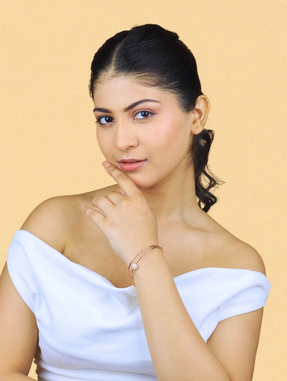 Aurora Luxe Cuff Bracelet - 925 Silver