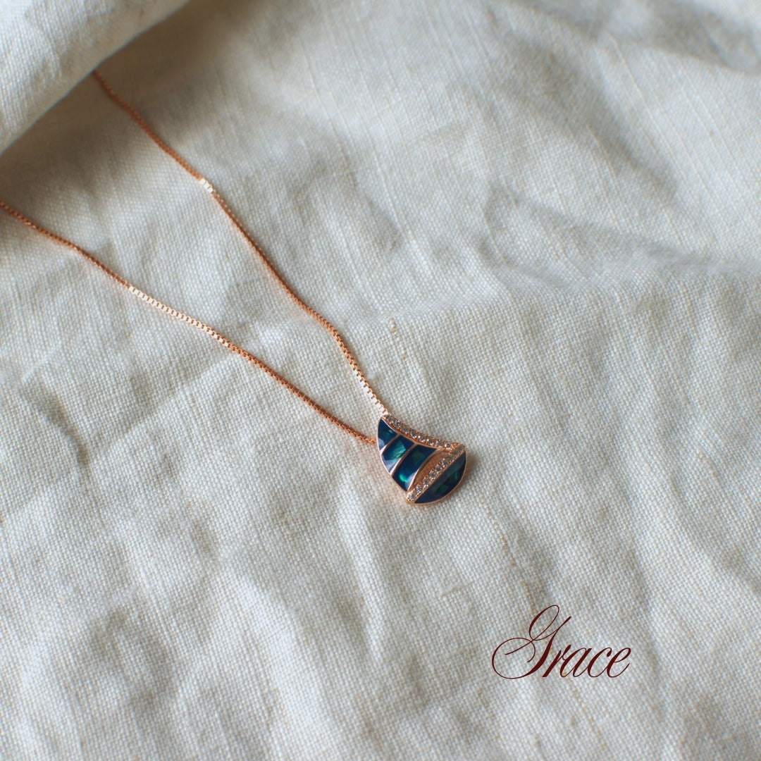 Infinity Grace rose gold Necklace
